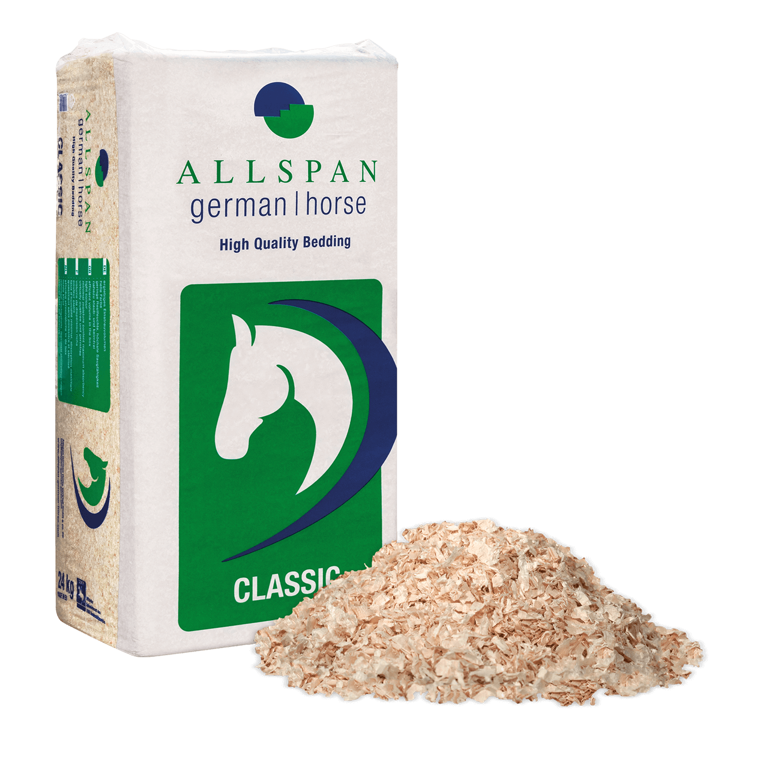 EAC24 Holzspaene Classic Verpackung Haufen