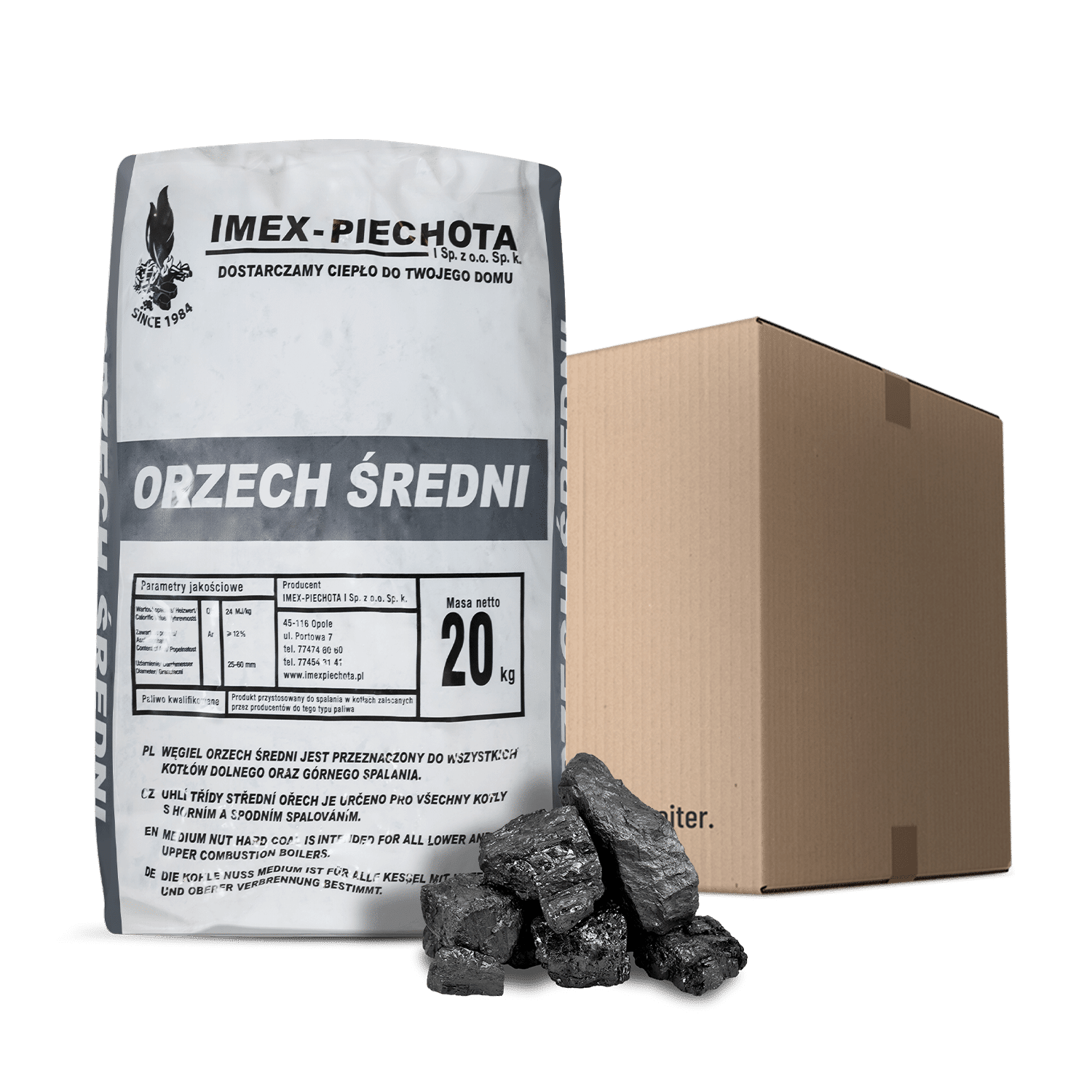 CSC20 Steinkohle Nuss 2 Paket