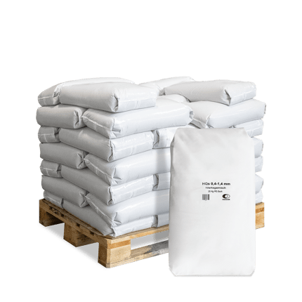 QSB25 Quarzsand 0,4 1,4mm 25kg 40er Palette Verpackung