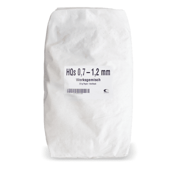 QSC25 Quarzsand 0,7 1,2mm 25kg Verpackung