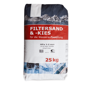 QSG25 Filtersand 25 Verpackung