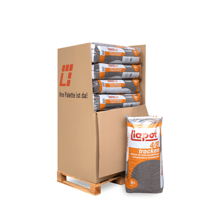 BLA50 Blahton Liapor 4 8 mm 13er Palette Verpackung