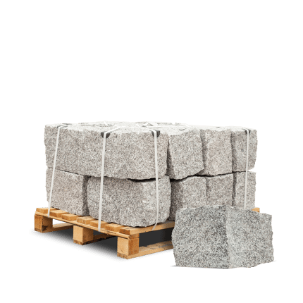 Granit Mauersteine 40/25/25 Â» gebrochen Â«