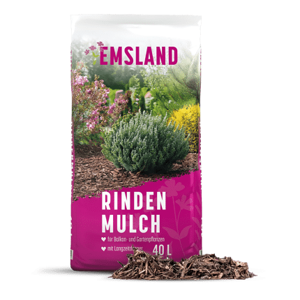 MEB40 Rindenmulch Emsland 40l 0 40mm Verpackung Haufen rechts min