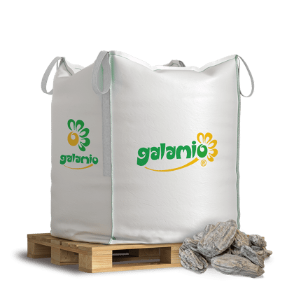 GKB10 Schotter kaschiert getrommelt BigBag Produkt