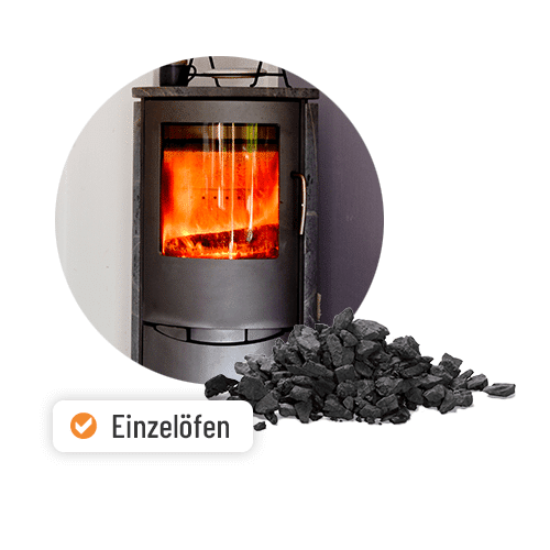 Nusskohle für Einzelofen