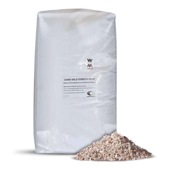 QSS25 Sand-Salz-Gemisch als Streumittel 25 kg Verpackung