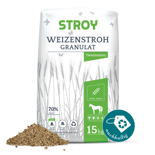 SKE15 Weizenstroh Einstreu-Granulat Vorschau