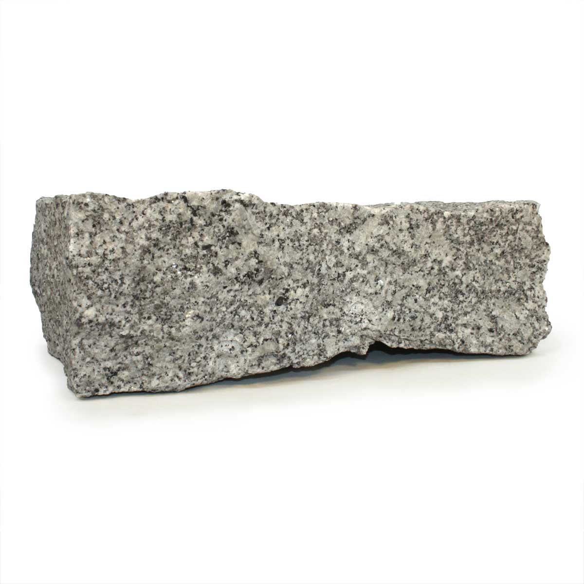 Granit 40x20x10 cm Grau Bordstein Randstein Begrenzungsstein Granitstein 