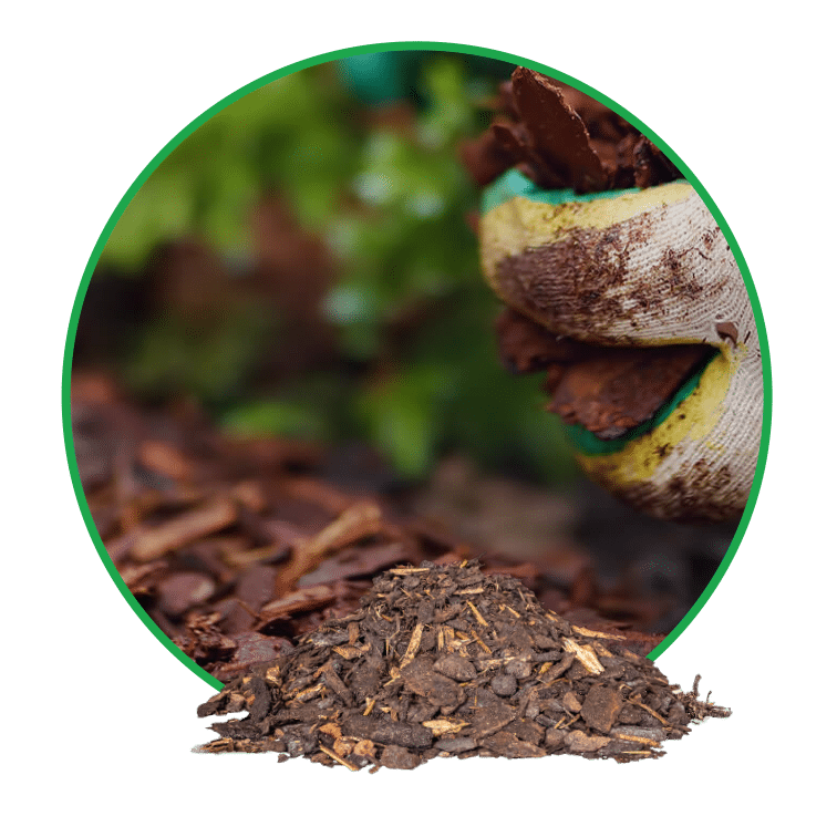 Rindenmulch für Ihren Garten auf Palette kaufen PALIGO